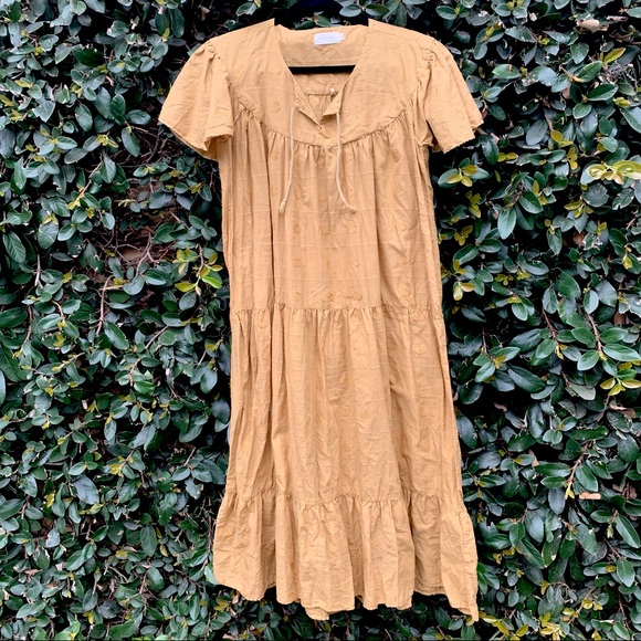 Nico Nico Dresses & Skirts - Nico Nico Isabelle Tiered Cotton Dress Sz Small